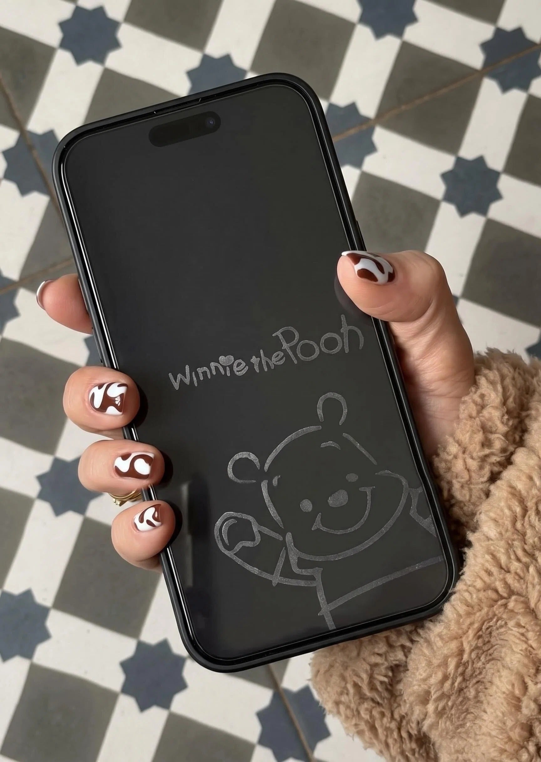 Pelicula de Vidro iPhone "Pooh"
